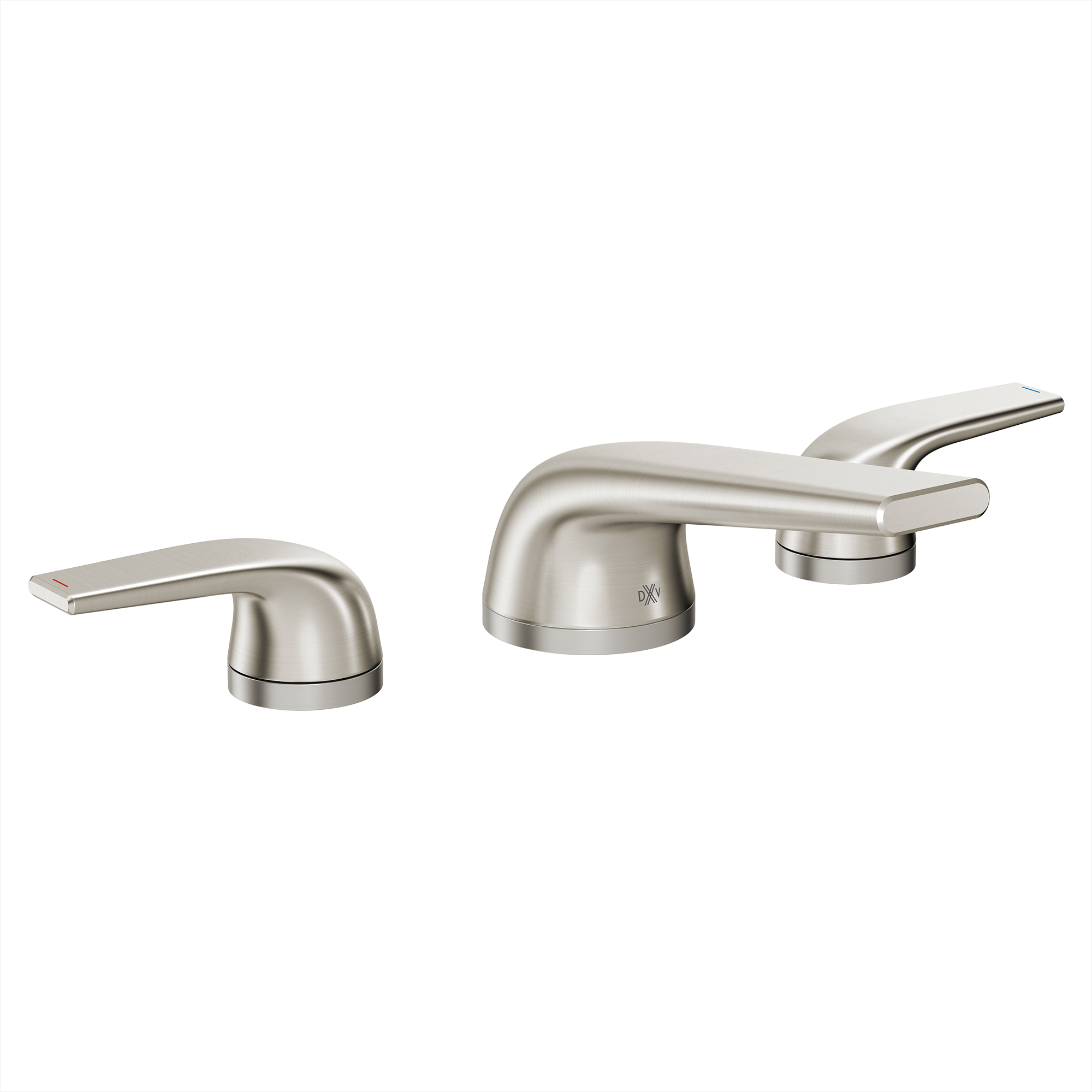 DXV Modulus 2-Handle Widespread Bathroom Faucet with Indicator Markings and Lever Handles